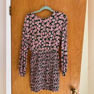 Zara mini floral dress